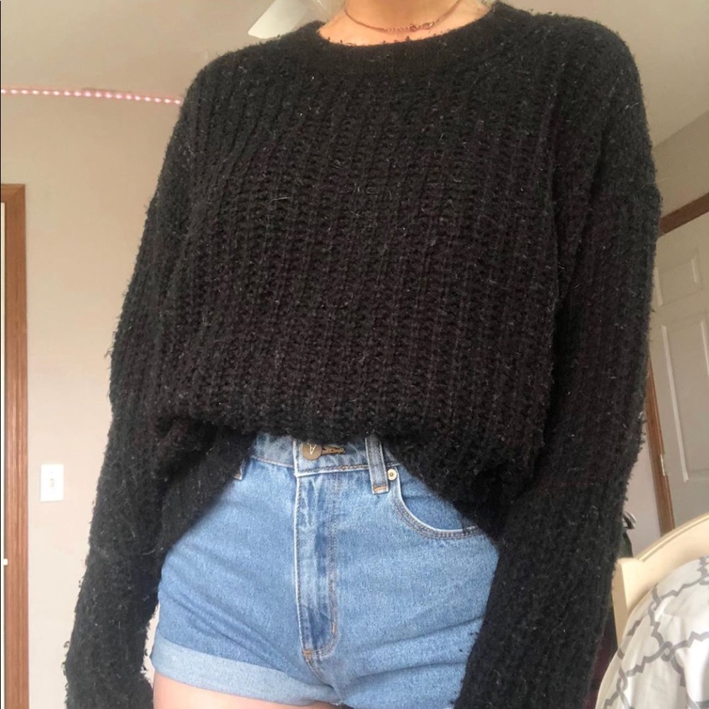 American Eagle black sweater